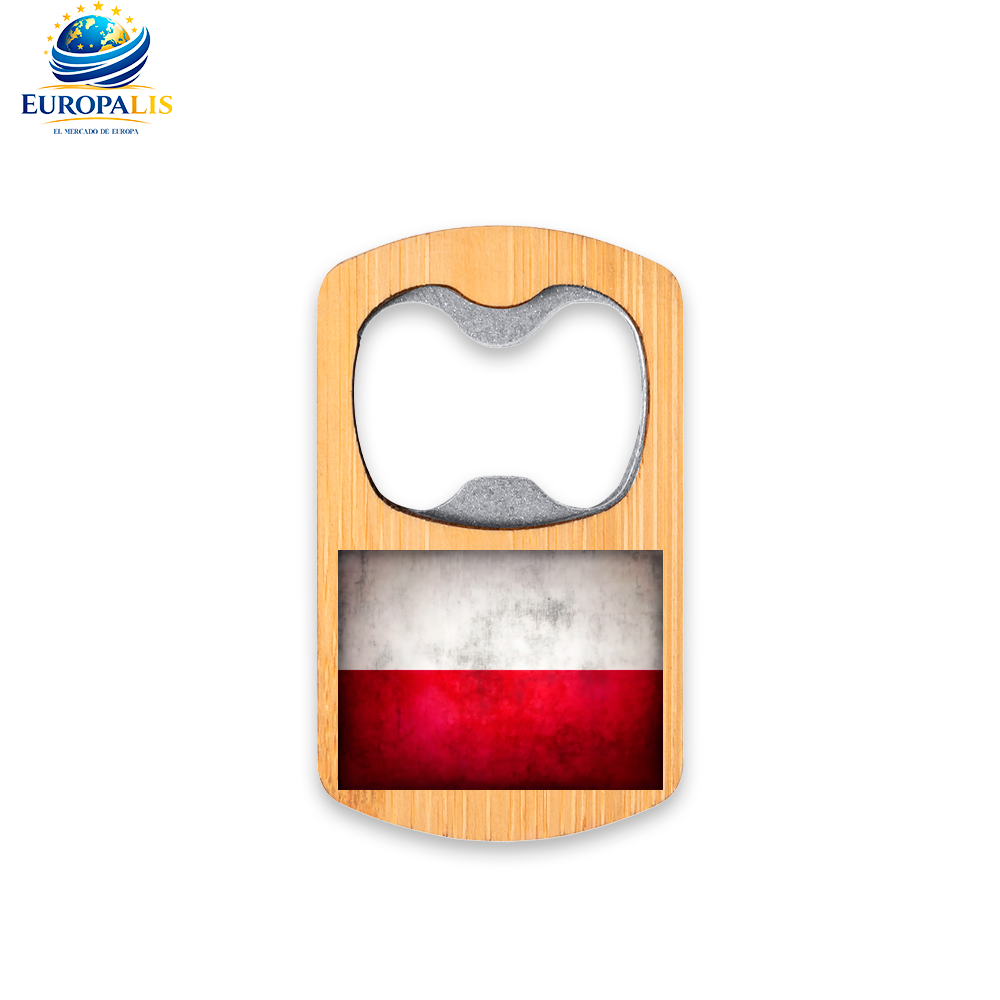 Abridor de Cerveza Bandera Polonia