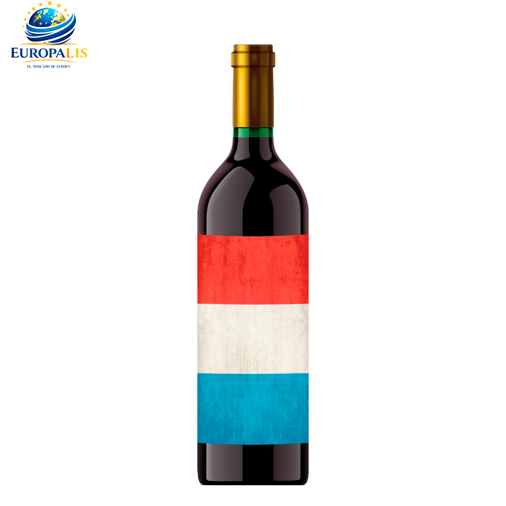 Vino Tinto Bandera Luxemburgo