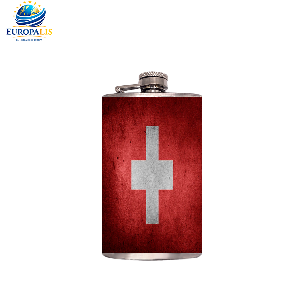 Petaca Bandera Suiza