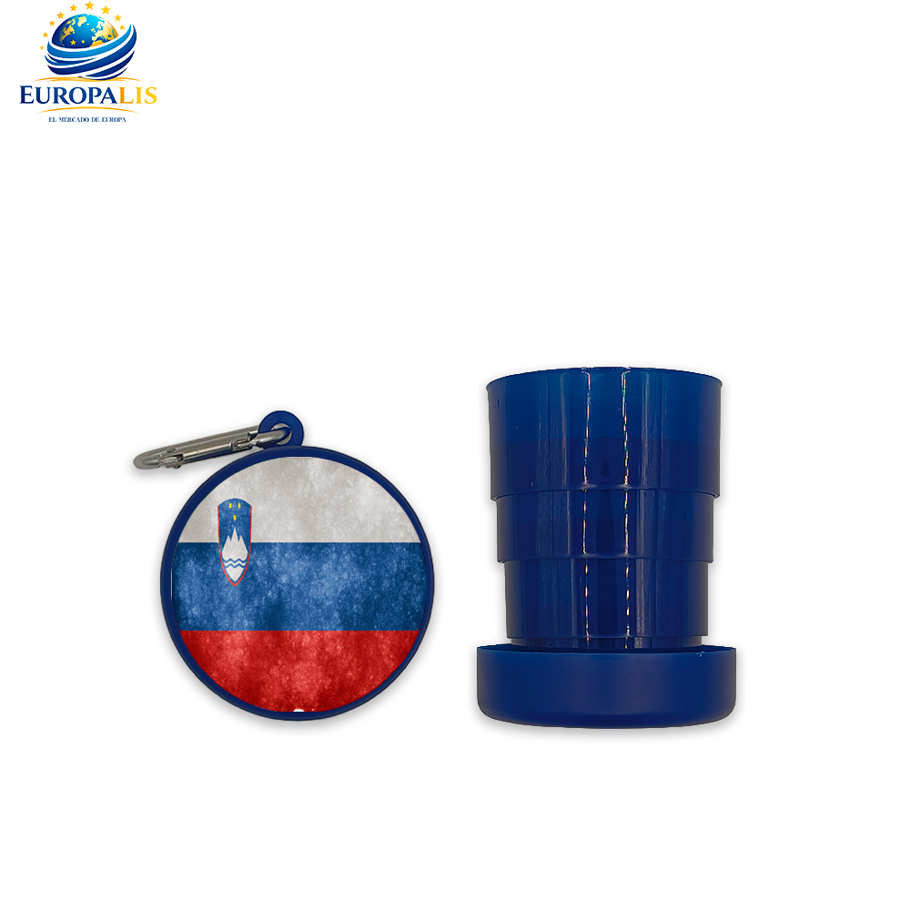 Vaso Portátil Bandera Eslovenia