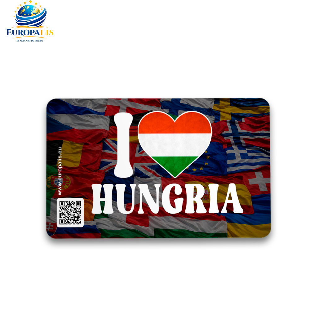 Imán I Love Hungría