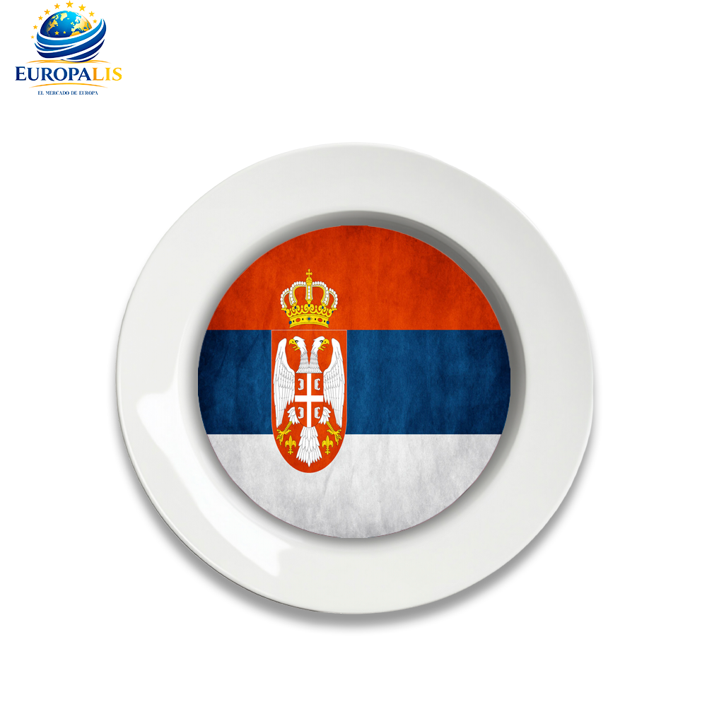 Plato Bandera Serbia