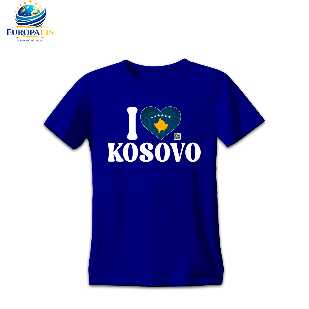 Camiseta Bandera Kosovo