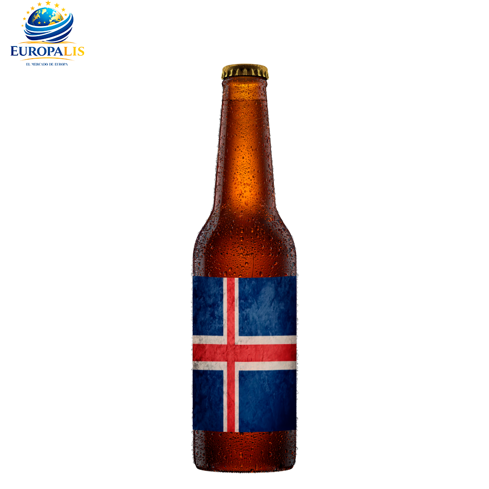 Cerveza Bandera Islandia