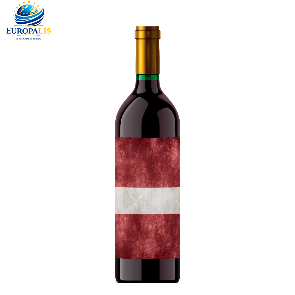 Vino Dorado Bandera Letonia